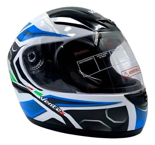 Casco Integral Moto Vento Con Gráficos