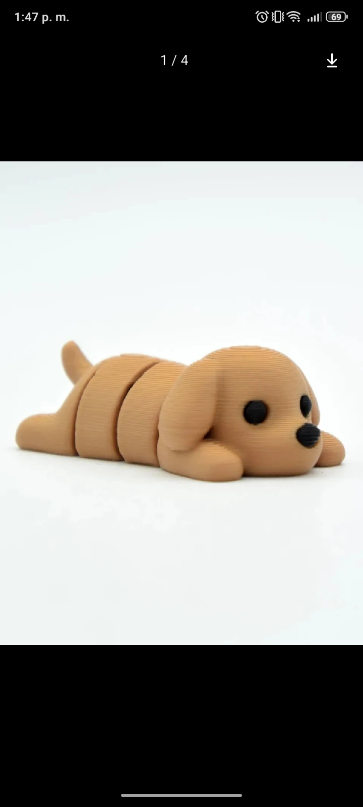 Perrito articulado