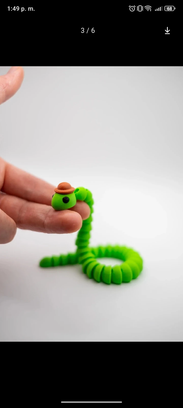 Sr snek serpiente articulada — foto 2