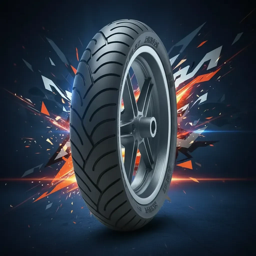 Cubierta 100/80-17 Rinaldi Hb37 Tubeless